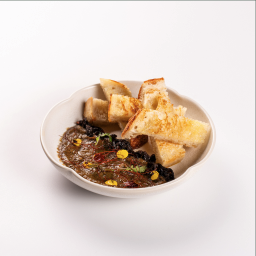 Grilled eel parfait